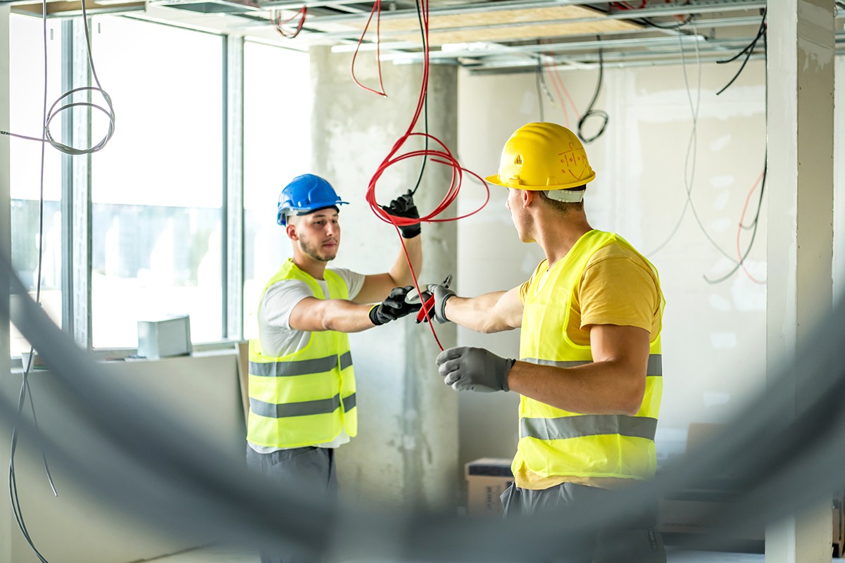 Travaux d'électricité commerciale